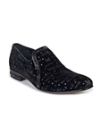 Rhinestones Capo Velvet & Lizard Men's Loafer | Mauri Men's Loafers | Sam's Tailoring Fine Men's Clothing