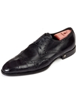 Charcoal Gray Catania Alligator & Calfskin Dress Shoe | Mauri Dress Shoes | Sam's Tailoring Fine Men's Shoes