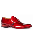Red Mantegna Patent Leather Men's Dress Shoe | Mauri Dress Shoes | Sam's Tailoring Fine Men's Shoes