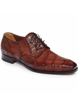 Sport Rust Palladio Alligator Men Dress Shoe | Mauri Dress Shoes | Sam's Tailoring Fine Men's Shoes
