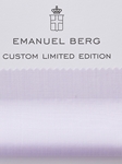 Light Solid Lavender Two Ply Limited Edition Custom Shirt | Emanuel Berg Custom Shirts | Sam's Tailoring Fine Men's Clothing