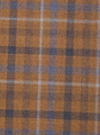 White & Blue Plaid On Orange Classic Fit Wool Sport Coat | Hart Schaffner Sport Carts | Sam's Tailoring Fine Men's Clothing