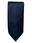 Navy Fine Solid Sartorial Silk Tie | Italo Ferretti Ties | Sam's Tailoring Fine Men's Clothing