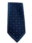 Navy, Sea Green & Black Sartorial Silk Tie | Italo Ferretti Ties | Sam's Tailoring Fine Men's Clothing