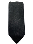 Black On Black Tone Sartorial Silk Tie | Italo Ferretti Ties | Sam's Tailoring Fine Men's Clothing