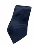 Navy Solid Silk Extra Long Tie | Italo Ferretti Extra Long Ties | Sam's Tailoring Fine Men's Clothing