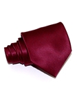 Burgundy With Blue Microprint Handmade Silk Tie | Italo Ferretti Ties Collection | Sam's Tailoring Fine Men's Clothing