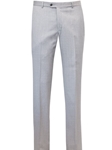 Light Grey Flat Front Men's Wool Trouser | Hickey Freeman Pants | Sam's Tailoring Fine Men Clothing