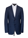 Blue Birdseye Windowpane Tasmanian Suit | Hickey Freeman Suits | Sam's Tailoring Fine Men Clothing