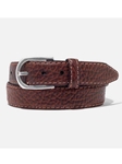 Peanut Classic And Timeless Handcrafted Belt | Men's Vintage Bison Belt | Sam's Tailoring Fine Men Clothing