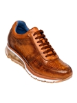 Antique Brandy Genuine Ostrich Todd Shoe | Belvedere Casual Shoe | Sam's Tailoring Fine Men's Clothing