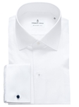Elegant White Mr Crown Fine Tuxedo Shirt | Tuxedo Shirts Collection | Sam's Tailoring Fine Men's Clothing