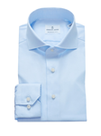 Sky Blue Cutaway Collar Modern Fit Dress Shirt | Business Shirts Collection | Sam's Tailoring Fine Men's Clothing