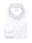 Classic White Cutaway Collar Modern Fit Shirt | Business Shirts Collection | Sam's Tailoring Fine Men's Clothing