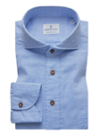 Sky Blue Enzyme Washed Fine Men's Shirt | Casual Shirts Collection | Sam's Tailoring Fine Men's Clothing