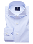 Sky With Thin Sky Blue Stripe Luxury Shirt | Casual Shirts Collection | Sam's Tailoring Fine Men's Clothing