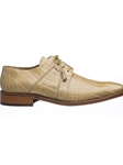 Beige Genuine Belly Alligator Classic Dress Shoe | Ferrini Dress Shoes | Sam's Tailoring Fine Men Clothing