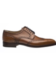 Caramel French Calf Leather Mens Dress Shoe | Ferrini Dress Shoes | Sam's Tailoring Fine Men Clothing