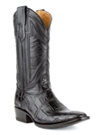 Black Belly Alligator French Toe Stallion Boot | Ferrini Men's Boots | Sam's Tailoring Fine Men Clothing