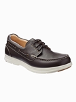 Espresso Brown Leather Causal Boat Shoe | Samuel Hubbard Shoes | Sam's Tailoring Fine Men Clothing