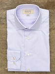 Lilac Super Fine Twill Carmel Fit Dress Shirt | Hagen Dress Shirts | Sam's Tailoring Fine Men's Clothing