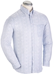 Graphite Signature Floral Cotton-Linen Sport Shirt | Bobby Jones Shirts | Sam's Tailoring Fine Men Clothing