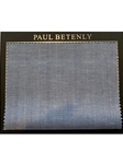 Sky Blue Gingham Print Custom Wool Suit | Paul Betenly Custom Suits | Sam's Tailoring Fine Men's Clothing