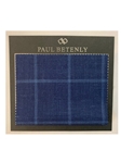 Sky Blue & Blue Check Custom Suit | Paul Betenly Custom Suit | Sam's Tailoring Fine Men's Clothing