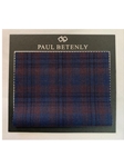 Wine, Blue & Black Plaid Custom Suit | Paul Betenly Custom Suit | Sam's Tailoring Fine Men's Clothing
