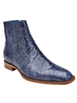Sky Blue Alligator Ivan Zipper boot | Belvedere New Shoes Collection | Sam's Tailoring Fine Men's Clothing