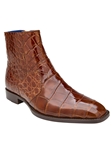 Peanut Alligator Ivan Zipper Men's Boot | Belvedere New Shoes Collection | Sam's Tailoring Fine Men's Clothing