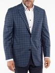 Blue Signature Wool Check Men's Sport Coat | Bobby Jones Sport Coats Collection | Sams Tailoring Fine Men's Clothing
