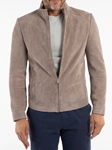 Light Tan Premium Metis Suede Jacket | Bobby Jones Outerwear Collection | Sams Tailoring Fine Men's Clothing