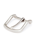 Rounded Brushed Nickel Buckle | W.Kleinberg Buckles Collection | Sam's Tailoring Fine Men's Clothing