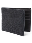 Black Shark Bifold Wallet | W.Kleinberg Small Leather Goods | Sam's Tailoring Fine Men's Clothing