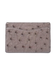 Tapestry Ostrich Flat Card Case | W.Kleinberg Small Leather Goods | Sam's Tailoring Fine Men's Clothing