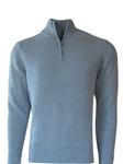 Dove Grey Garment Dyed Cotton Pullover  | Georg Roth Sweaters & Hoodies | Sam's Tailoring Fine Men Clothing