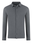 Grey Luxe Pima Long Sleeves Button Up Shirt | Georg Roth Shirts Collection | Sam's Tailoring Fine Mens Clothing