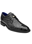 Black Genuine American Alligator Amato Shoe | Belvedere New Shoes Collection | Sam's Tailoring Fine Men's Clothing