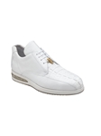 White Hornback Caiman & Italian Calf Marcus Shoe | Belvedere Casual Shoes Collection | Sam's Tailoring Fine Men's Clothing