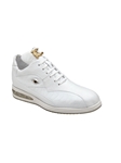 White Genuine Ostrich Lupo Mens Casual Shoe | Belvedere Casual Shoes Collection | Sam's Tailoring Fine Men's Clothing