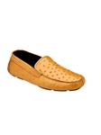 Buttercup Genuine Ostrich Quill Slip On Luis Driver | Belvedere Casual Shoes Collection | Sam's Tailoring Fine Men's Clothing