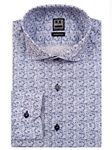 Graphic House Print Men's Sport Shirt | IKE Behar Sport Shirts | Sam's Tailoring Fine Men's Clothing