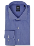 Navy Gingham Long Sleeves Sport Shirt | IKE Behar Sport Shirts | Sam's Tailoring Fine Men's Clothing