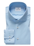 Powder Blue Modern 4Flex Stretch Knit Shirt | Emanuel Berg Shirts Collection | Sam's Tailoring Fine Men's Clothing
