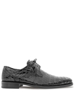 Black Anderson Crocodile Lace Up Men's Exotic Shoe | Mezlan Men's Metro Shoes | Sam's Tailoring Fine Men's Clothing