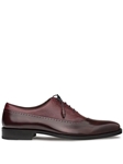 Burgundy Calfskin Postdam Lace Ups Bal Men's Oxford | Mezlan Men's Metro Shoes | Sam's Tailoring Fine Men's Clothing