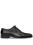 Black Calfskin Postdam Lace Ups Bal Men's Oxford | Mezlan Men's Metro Shoes | Sam's Tailoring Fine Men's Clothing