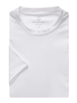 White Solid Modern 4Flex Stretch Knit t-shirt | Emanuel Berg t-Shirts Collection | Sam's Tailoring Fine Men Clothing