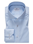 Pastel Blue Modern Performance Stretch Dress Shirt | Emanuel Berg Dress Shirts | Sam's Tailoring Fine Men Clothing